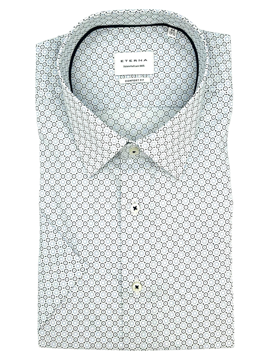 Eterna Comfort fit Kortærmet skjorte